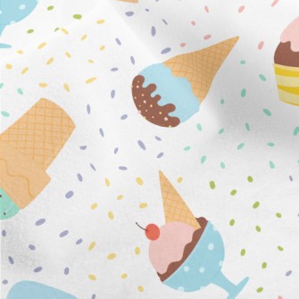 Colorful Chocolate Flavored Ic Micro Fleece
