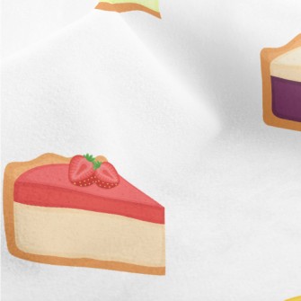 Different Fruit Flavor Cakes Micro Fleece