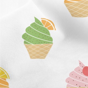 Various Fruits And Chocolate I Micro Fleece