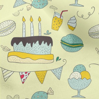 Graffiti Birthday Cake Drink I Micro Fleece