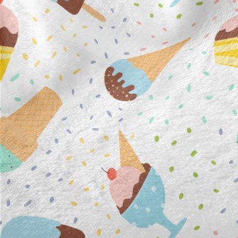 Colorful Chocolate Flavored Ic Minky