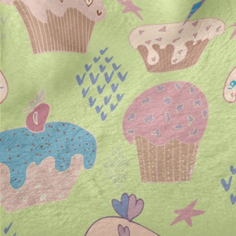 Graffiti Heart Star Cake Minky