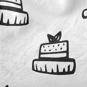 Simple Black And White Cake Minky