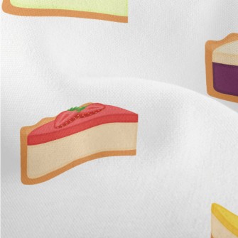 Different Fruit Flavor Cakes Lightweight Performance Linen