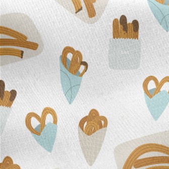 Delicious Crispy Churros Jersey Backed Fleece