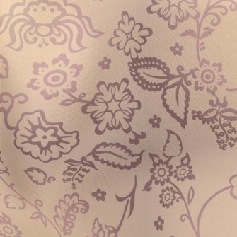 Texture Pattern With Chrysanth Lightweight Cotton Poplin
