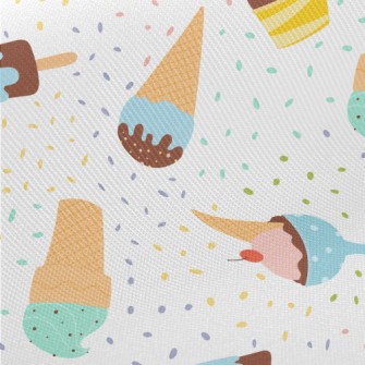 Colorful Chocolate Flavored Ic Midweight Cotton Poplin