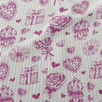 Valentine&#39;s Day Cake Gift  Birdseye Piqué