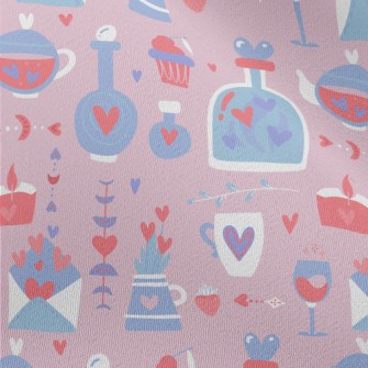 Love Valentine&#39;s Day Graph Chiffon