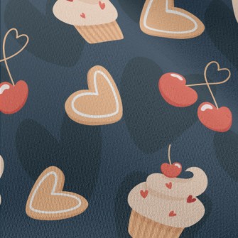 Cherry Cake Heart Cherry Chiffon