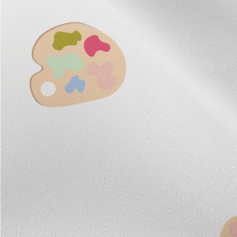 Cute Graffiti Palette Chiffon