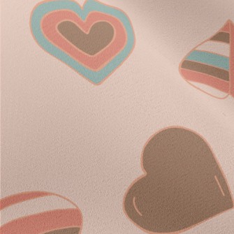 Colorful Various Shapes Of Lov Chiffon