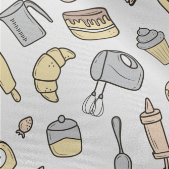 Baking Cakes And Utensils Chiffon