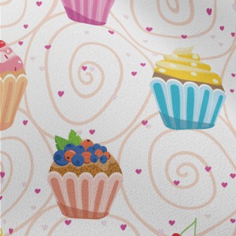 Colorful Small Cakes With Diff Chiffon