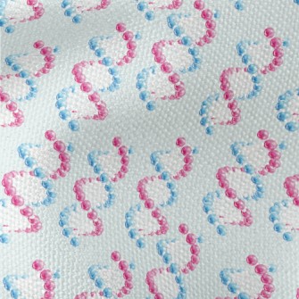 3D Red And Blue DNA Waterproof Canvas