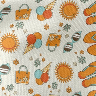 Hot Summer Pattern Waterproof Canvas