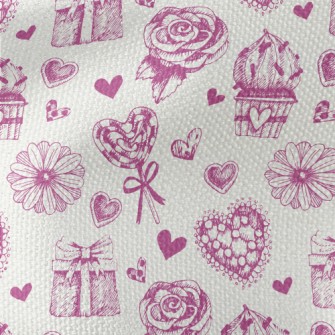 Valentine&#39;s Day Cake Gift  Waterproof Canvas