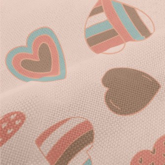 Colorful Various Shapes Of Lov Performance Linen