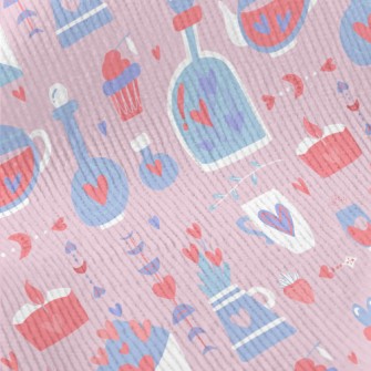 Love Valentine&#39;s Day Graph Standard Corduroy