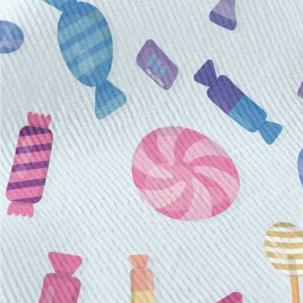 Colorful Sweet Candy Standard Corduroy