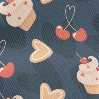 Cherry Cake Heart Cherry Standard Corduroy