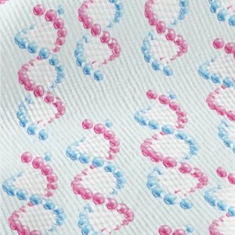 3D Red And Blue DNA Standard Corduroy