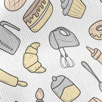 Baking Cakes And Utensils Standard Corduroy