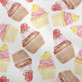 Hand Drawn Watercolor Cupcakes Dobby