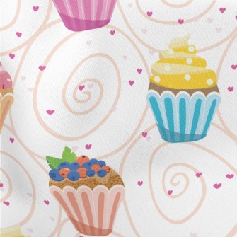 Colorful Small Cakes With Diff Stretch Ponte