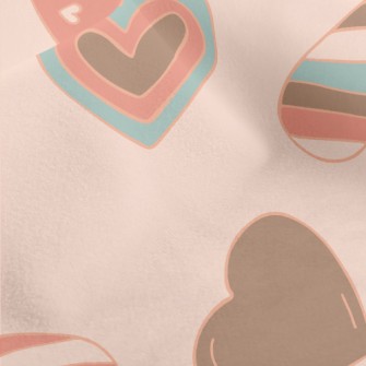 Colorful Various Shapes Of Lov Micro Fleece