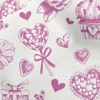 Valentine&#39;s Day Cake Gift  Micro Fleece