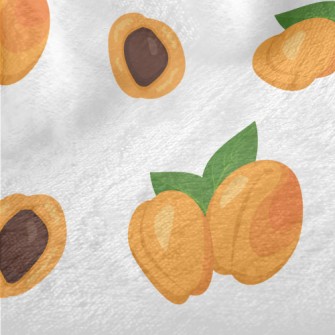 Doodle Delicious Orange Aprico Minky
