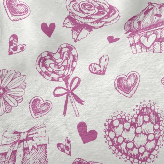 Valentine&#39;s Day Cake Gift  Minky