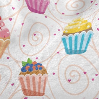 Colorful Small Cakes With Diff Minky