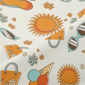 Hot Summer Pattern Piqué
