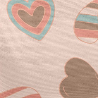 Colorful Various Shapes Of Lov Pongee