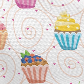 Colorful Small Cakes With Diff Pongee