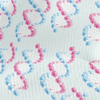 3D Red And Blue DNA Stretch Jersey