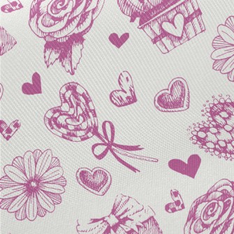 Valentine&#39;s Day Cake Gift  Midweight Cotton Poplin