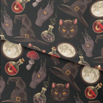 Witch Hat Black Cat Ghost Hand Waterproof Oxford