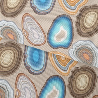 Geode And Agate Facet Patterns Waterproof Oxford