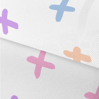 Colorful Hand Painted Cross Waterproof Oxford