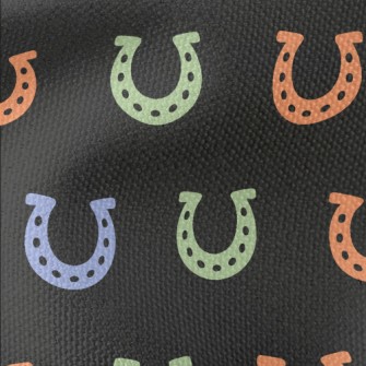Colorful Horseshoe Pattern Waterproof Canvas