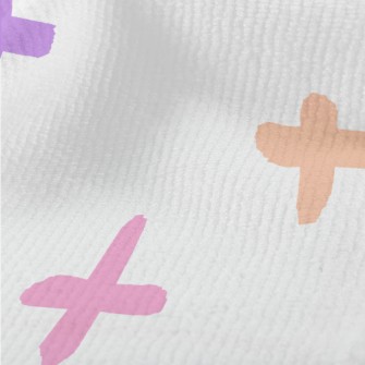 Colorful Hand Painted Cross Terry