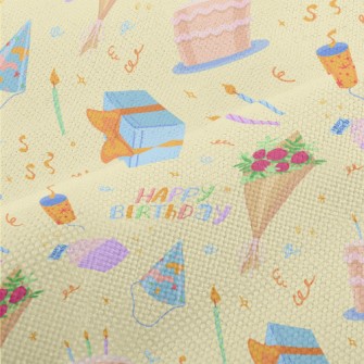 Birthday Cake Gift Firecracker Performance Linen