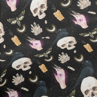 Skull Candle Crow Insect Ghost Performance Linen