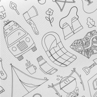 Camping Equipment And Supplies Twill