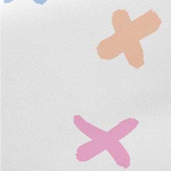 Colorful Hand Painted Cross Twill