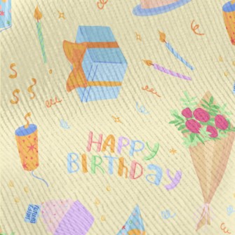 Birthday Cake Gift Firecracker Standard Corduroy