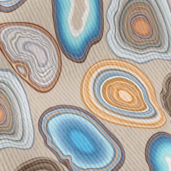 Geode And Agate Facet Patterns Standard Corduroy